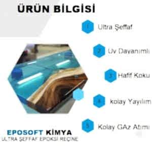 şeffaf epoksi